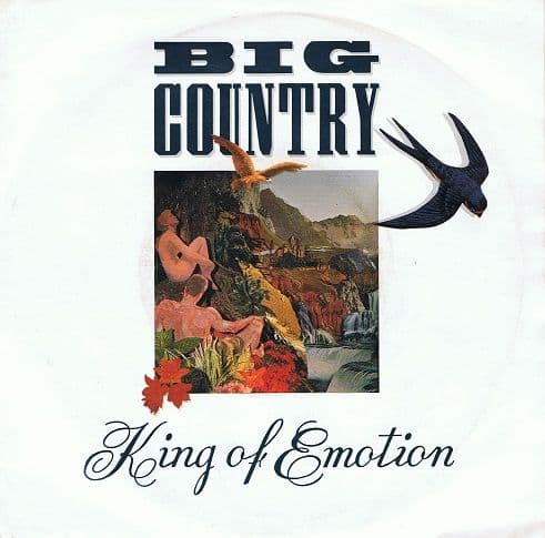 BIG COUNTRY King Of Emotion 7" Single Vinyl Record 45rpm Mercury 1988