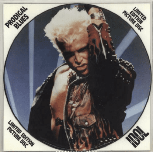 BILLY IDOL Prodigal Blues Vinyl Record 12 Inch Chrysalis 1990 Picture Disc