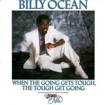 BILLY OCEAN When The Going Gets Tough Vinyl Record 12 Inch Jive 1986