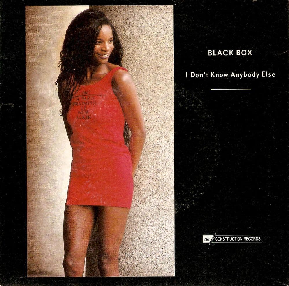 BLACK BOX I Don't Know Anybody Else Vinyl Record 7 Inch Deconstruction 1990