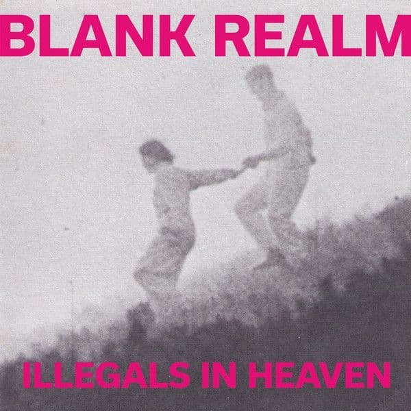 BLANK REALM Illegals In Heaven Vinyl Record LP Fire 2015 Pink Vinyl