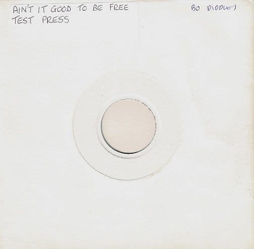 BO DIDDLEY Ain't It Good To Be Free Vinyl Record 7 Inch French New Rose 1984 Test Pressing