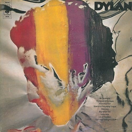 BOB DYLAN Dylan Vinyl Record LP CBS 1973
