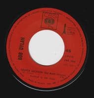 BOB DYLAN George Jackson Vinyl Record 7 Inch French CBS 1971