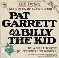 BOB DYLAN Knockin' On Heaven's Door Vinyl Record 7 Inch Italian CBS 1980