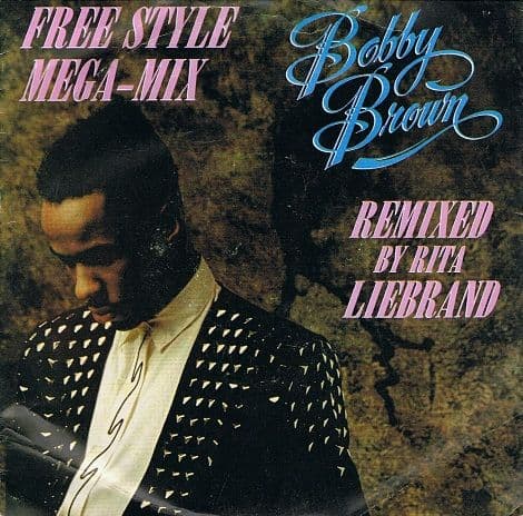 BOBBY BROWN Free Style Mega-Mix Vinyl Record 7 Inch MCA 1990