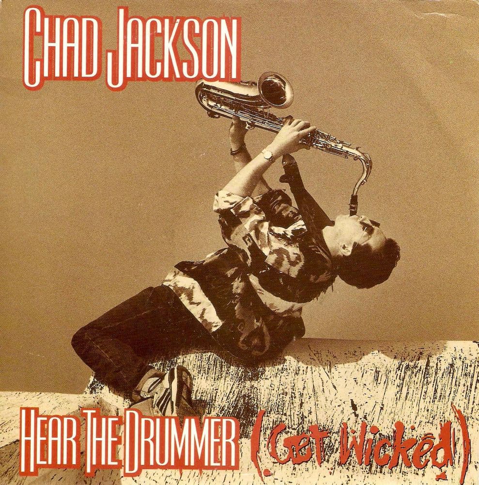 CHAD JACKSON Hear The Drummer Vinyl Record 7 Inch French Big Wave 1990