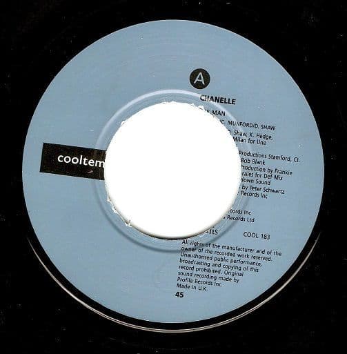 CHANELLE One Man Vinyl Record 7 Inch Cooltempo 1989