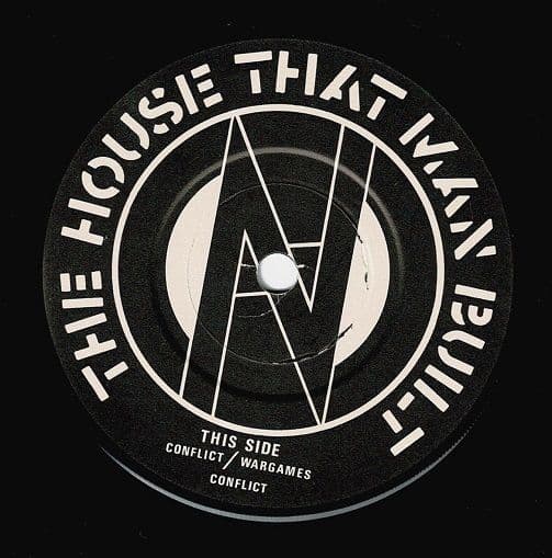 CONFLICT The House That Man Built EP Vinyl Record 7 Inch Crass 1982