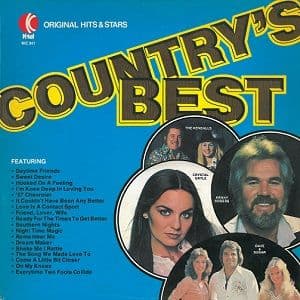 Country's Best Vinyl Record LP K-Tel WC 341 Canadian