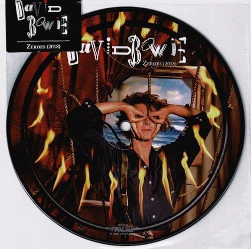 DAVID BOWIE Zeroes (2018) Vinyl Record 7 Inch Parlophone 2018 Picture Disc