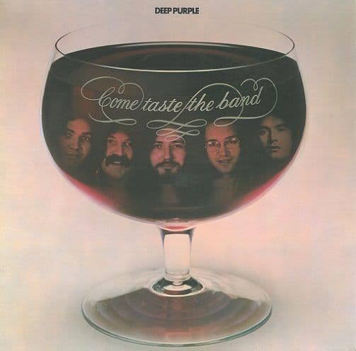 DEEP PURPLE Come Taste The Band Vinyl Record LP Purple 1975