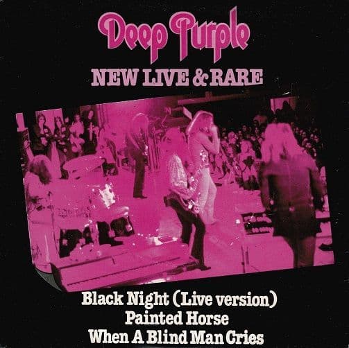 DEEP PURPLE New Live & Rare Vinyl Record 7 Inch Purple 1977 Purple Vinyl