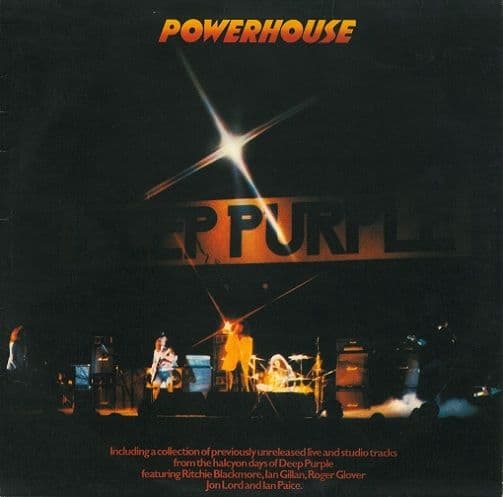 DEEP PURPLE Powerhouse Vinyl Record LP Purple 1977