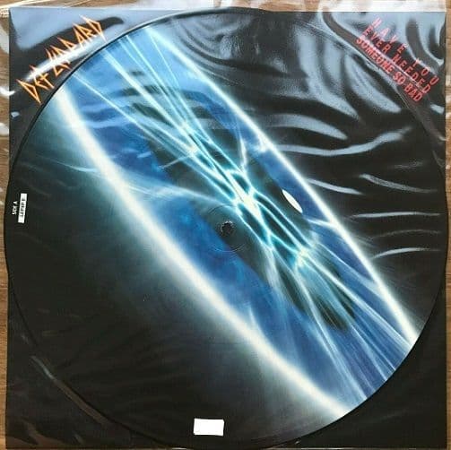 DEF LEPPARD Have You Ever Needed Someone So Bad Vinyl 12 Inch Bludgeon Riffola 1992 Picture Disc