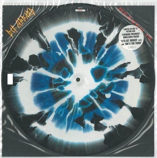 DEF LEPPARD Heaven Is Vinyl Record 12 Inch Bludgeon Riffola 1993 Picture Disc