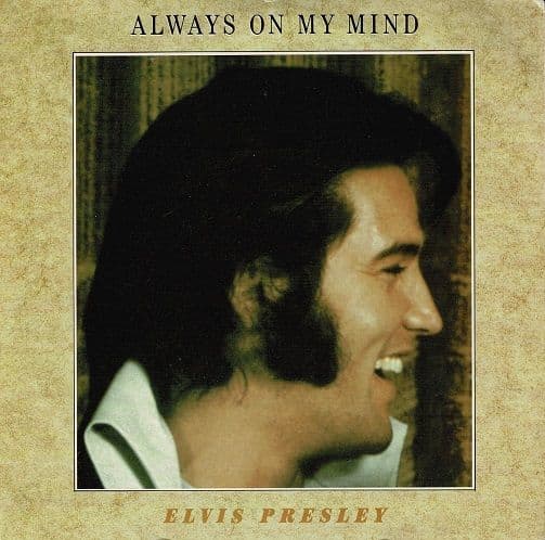 ELVIS PRESLEY Always On My Mind Vinyl Record 7 Inch RCA 1985