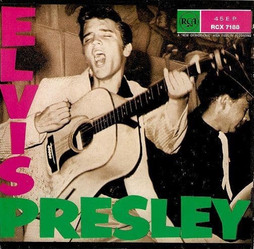 ELVIS PRESLEY Elvis Presley EP Vinyl Record 7 Inch RCA