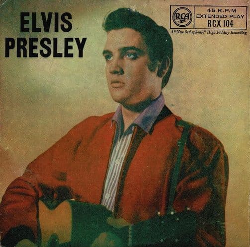 ELVIS PRESLEY Elvis Presley EP Vinyl Record 7 Inch RCA Victor 1969