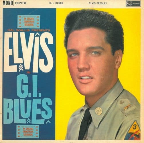 ELVIS PRESLEY G.I. Blues Vinyl Record LP RCA Victor 1964
