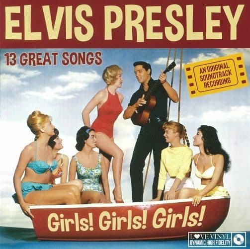 ELVIS PRESLEY Girls Girls Girls Vinyl Record LP My Generation Music 2018