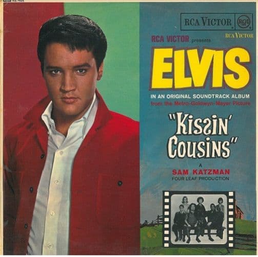 ELVIS PRESLEY Kissin' Cousins Vinyl Record LP RCA Victor 1964.