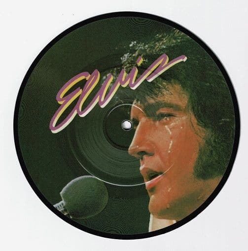 ELVIS PRESLEY The Sound Of Your Cry Vinyl Record 7 Inch RCA 1982 Picture Disc