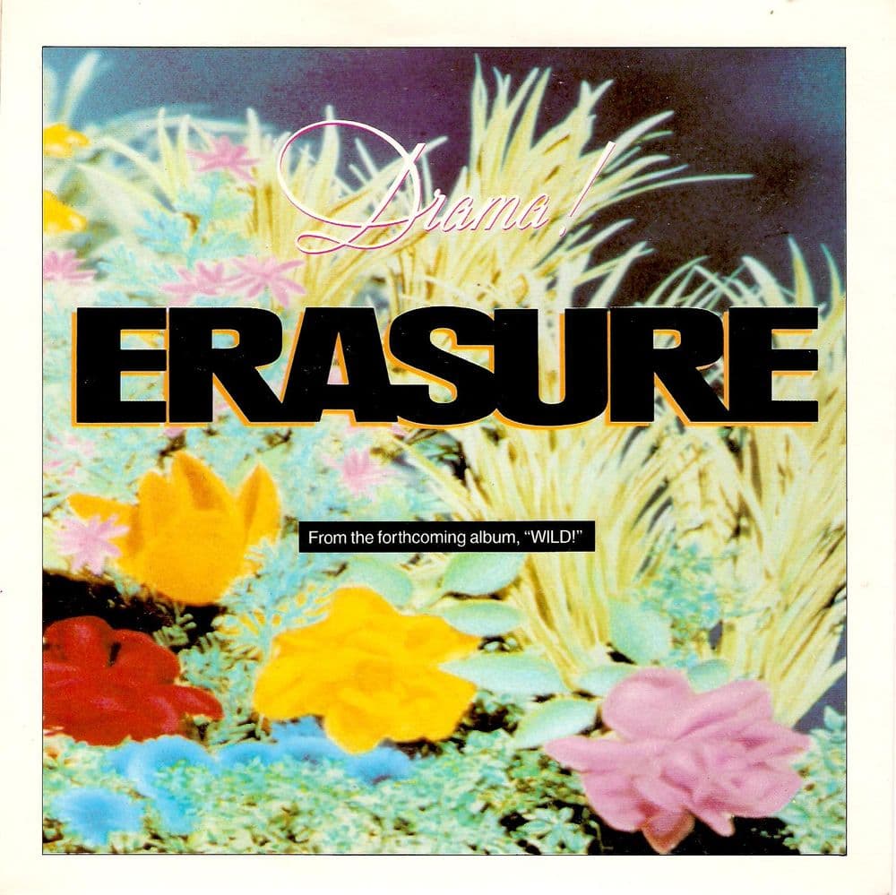 ERASURE Drama Vinyl Record 7 Inch Mute 1989
