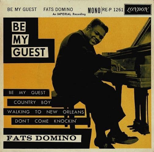 FATS DOMINO Be My Guest EP Vinyl Record 7 Inch London 1960