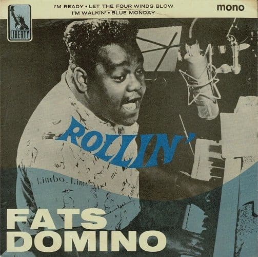 FATS DOMINO Rollin' EP Vinyl Record 7 Inch Liberty 1960