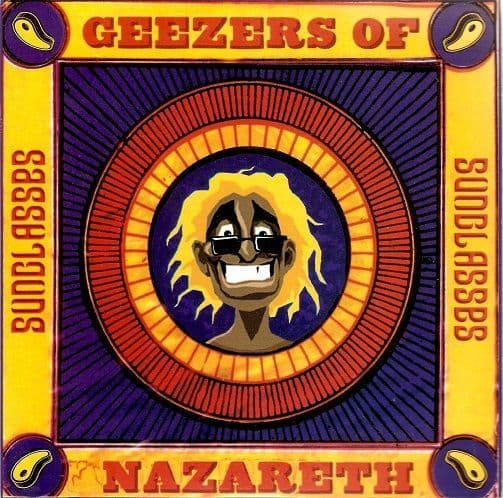 GEEZERS OF NAZARETH Sunglasses Vinyl Record 7 Inch Rodeo Meat 2001