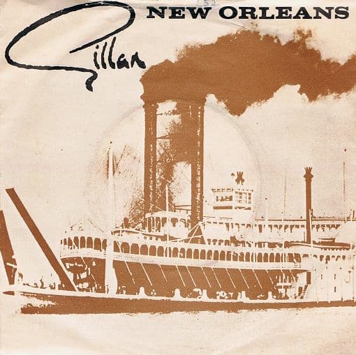 GILLAN New Orleans 7" Single Vinyl Record 45rpm Virgin 1981