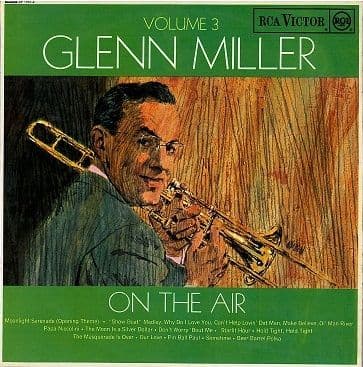 GLENN MILLER Glenn Miller On The Air Volume 3 LP Vinyl Record Album 33rpm RCA Victor 1963