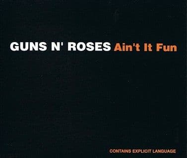 GUNS N' ROSES Ain't It Fun CD Single Geffen 1993