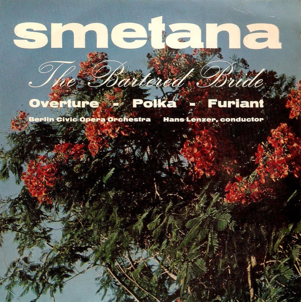 HANS LENZER Smetana - The Bartered Bride Vinyl Record 7 Inch ARC 1963
