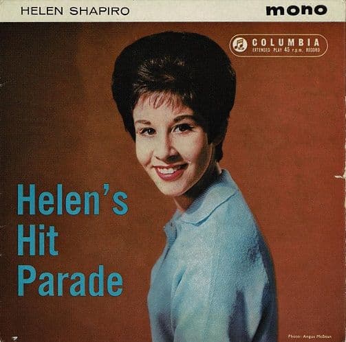HELEN SHAPIRO Helen's Hit Parade EP Vinyl Record 7 Inch Columbia 1961