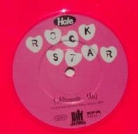 HOLE Miss World Vinyl Record 7 Inch City Slang 1994 Pink Vinyl