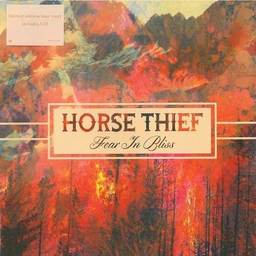HORSE THIEF Fear In Bliss Vinyl Record LP Bella Union 2014 Blue Vinyl