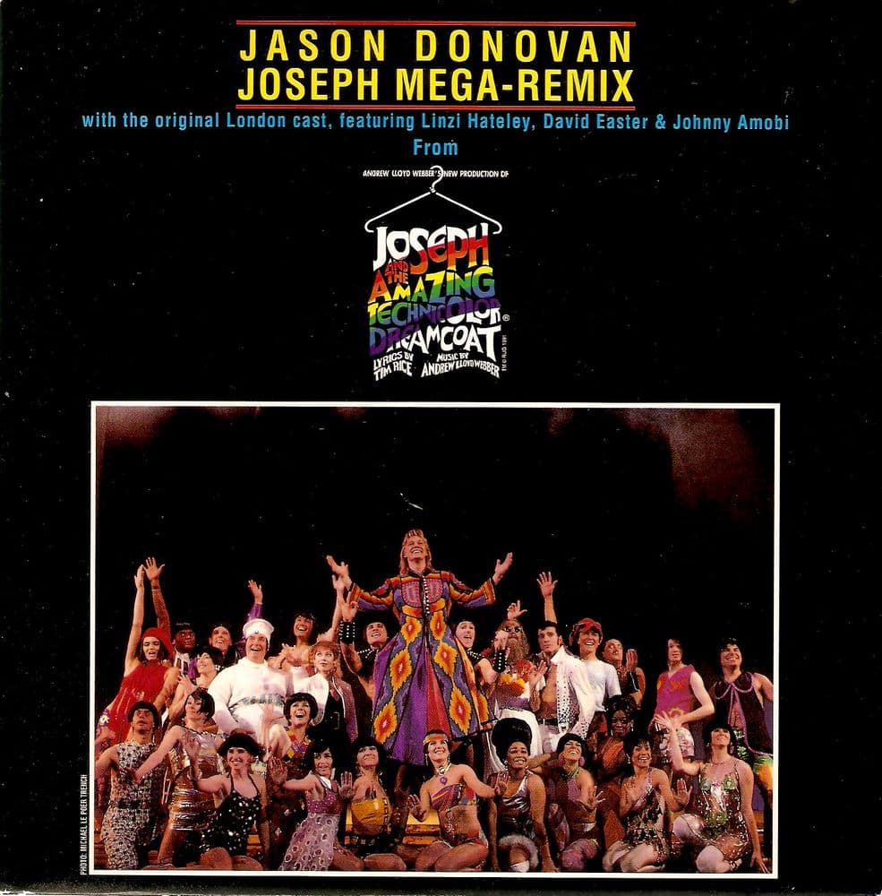 JASON DONOVAN Joseph Mega-Remix Vinyl Record 7 Inch Really Useful 1991