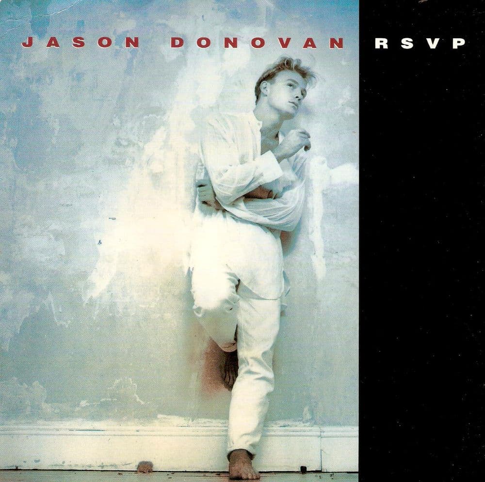 JASON DONOVAN R.S.V.P. Vinyl Record 7 Inch French PWL 1991