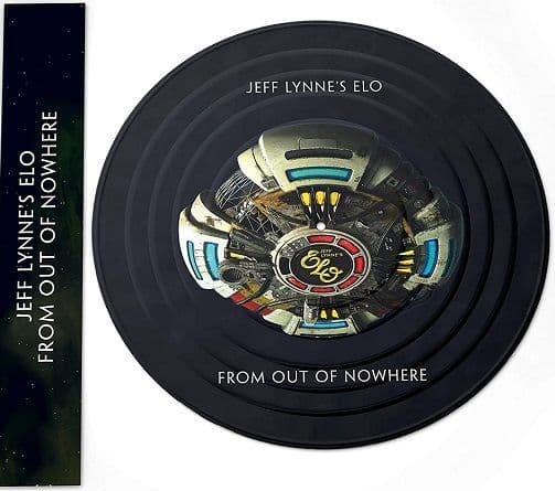 JEFF LYNNE'S ELO (ELECTRIC LIGHT ORCHESTRA) From Out Of Nowhere Vinyl LP Columbia 2019 Picture Disc