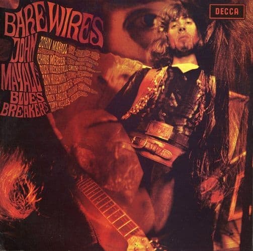 JOHN MAYALL'S BLUESBREAKERS Bare Wires Vinyl Record LP Decca 1968