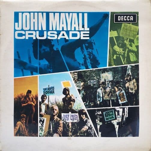 JOHN MAYALL'S BLUESBREAKERS Crusade Vinyl Record LP Decca 1972