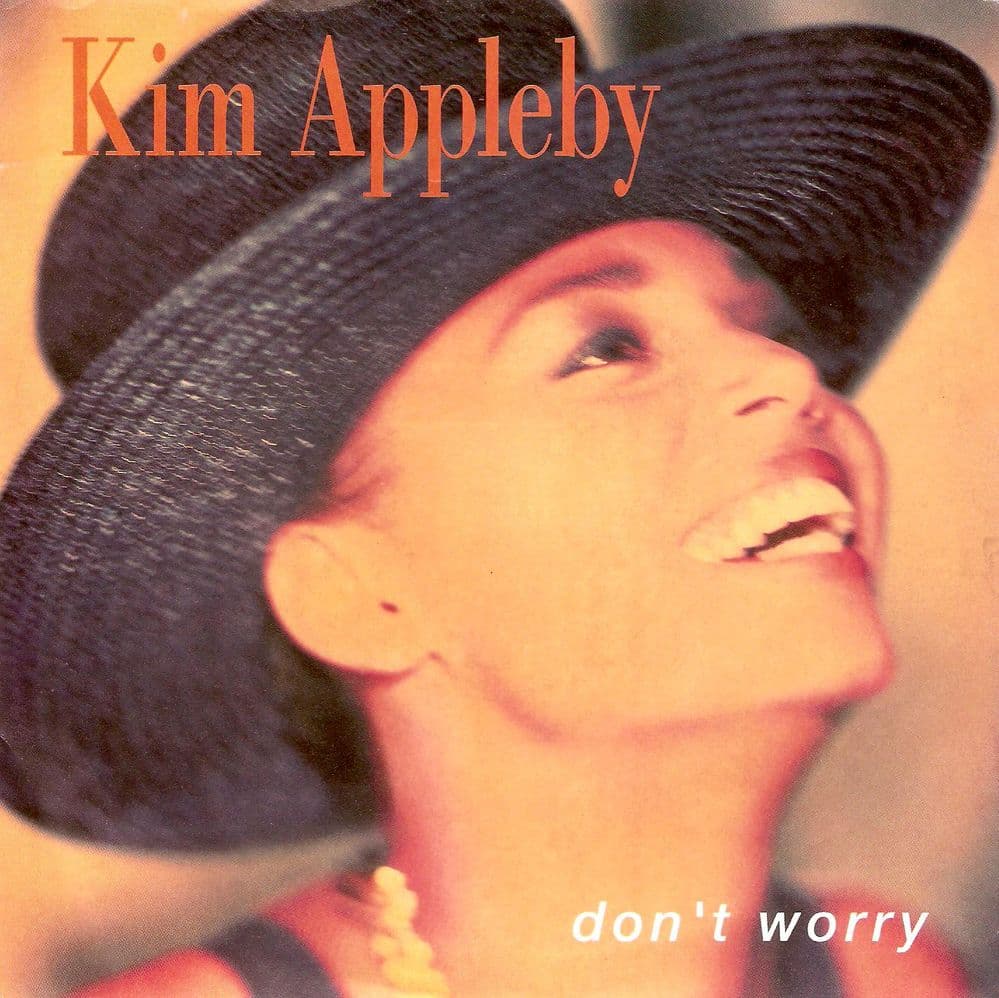 KIM APPLEBY Don't Worry Vinyl Record 7 Inch Parlophone 1990