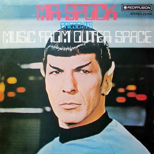 LEONARD NIMOY Mr. Spock Presents Music From Outer Space Vinyl Record LP Rediffusion 1973
