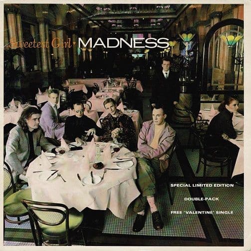 MADNESS Sweetest Girl Vinyl Record 7 Inch Zarjazz 1986 Double Pack