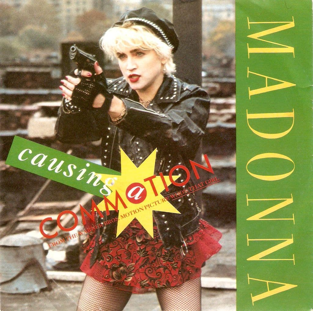 MADONNA Causing A Commotion Vinyl Record 7 Inch Sire 1987