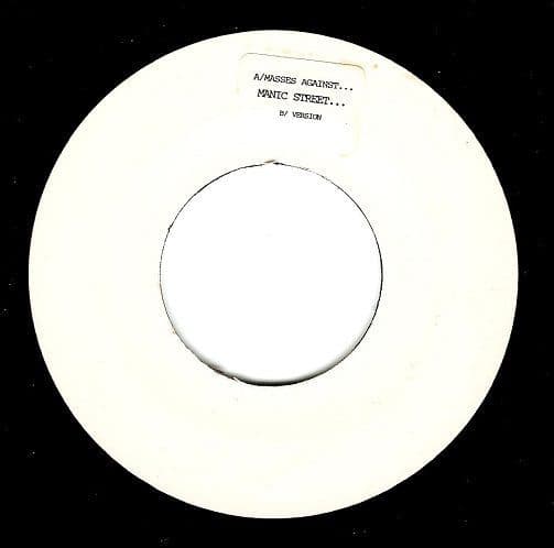 MANIC STREET PREACHERS The Masses Against The Classes Vinyl Record 7 Inch Epic 2000 Promo
