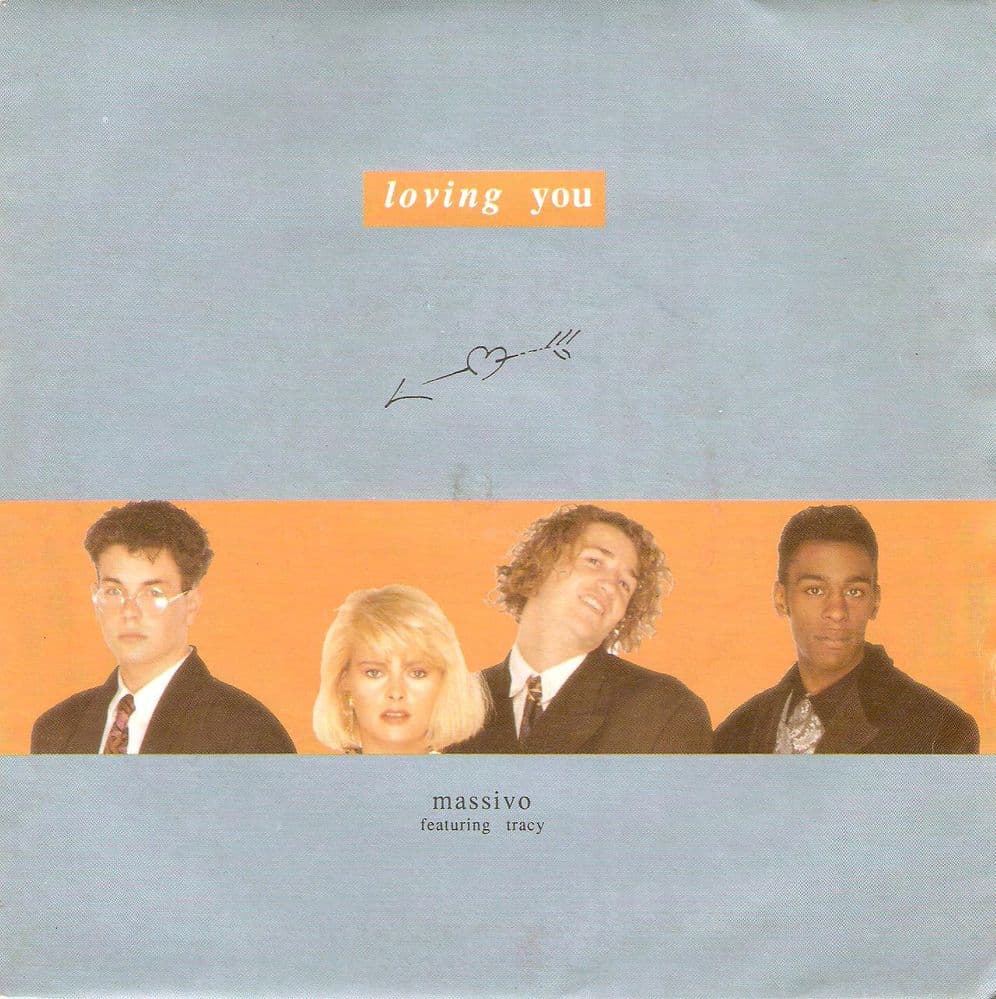 MASSIVO FEAT. TRACY Loving You Vinyl Record 7 Inch French Debut 1990