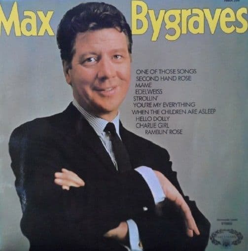 MAX BYGRAVES Max Bygraves LP Vinyl Record Album 33rpm Hallmark 1968